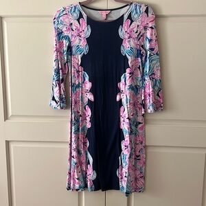 Lilly Pulitzer Ophelia Swing Dress Hypes & Stripes XS fits like small